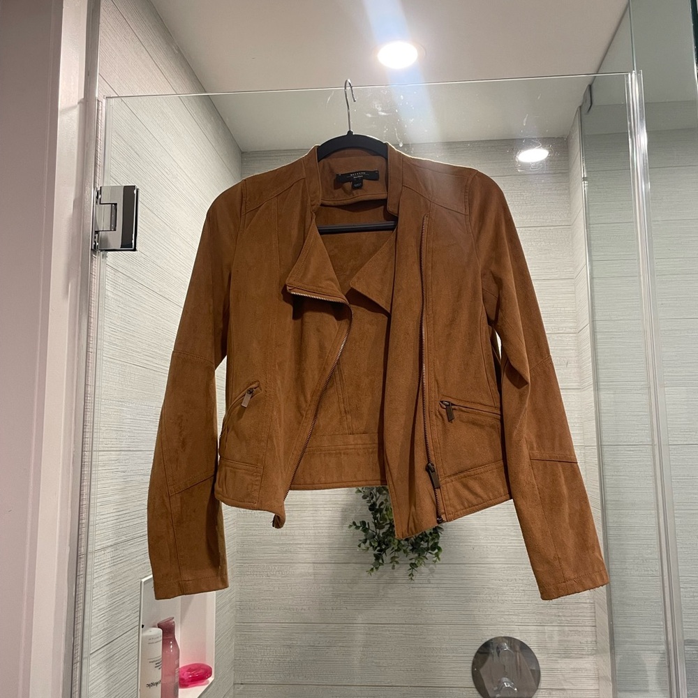 Max mara weekend Tan Suede Women's Jacket